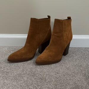 Marc Fisher Suede Booties - Size 7
